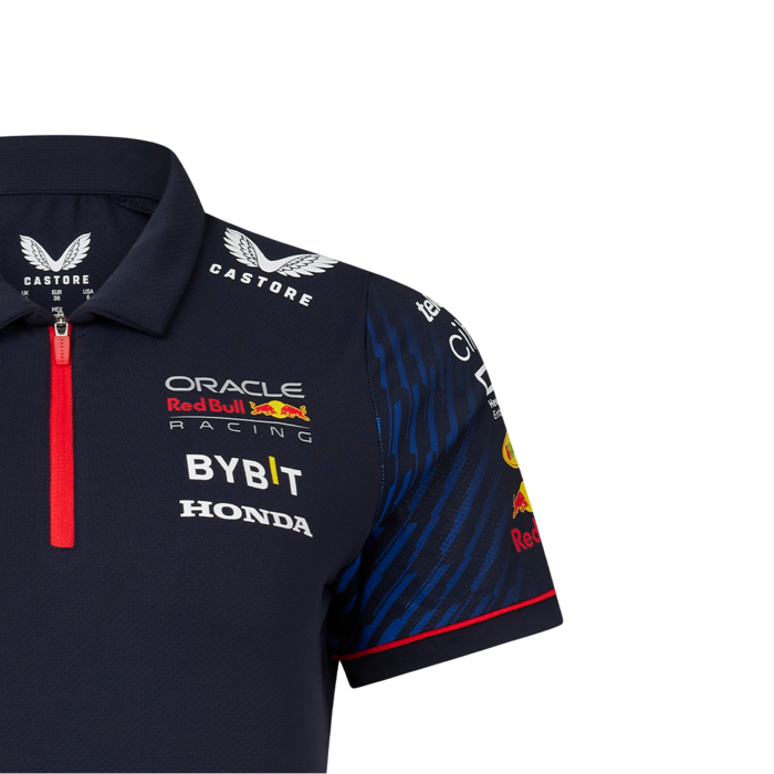 Red Bull Racing F1 Women's 2023 Max Verstappen Team Polo Shirt at   Women’s Clothing store