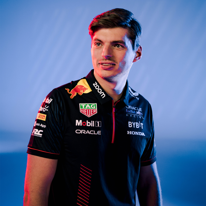  Red Bull Racing F1 Men's 2023 Max Verstappen Team Polo