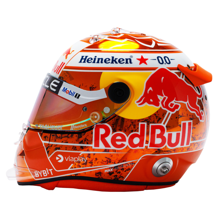 1:4 Orange Tribute Helmet - Max Verstappen image
