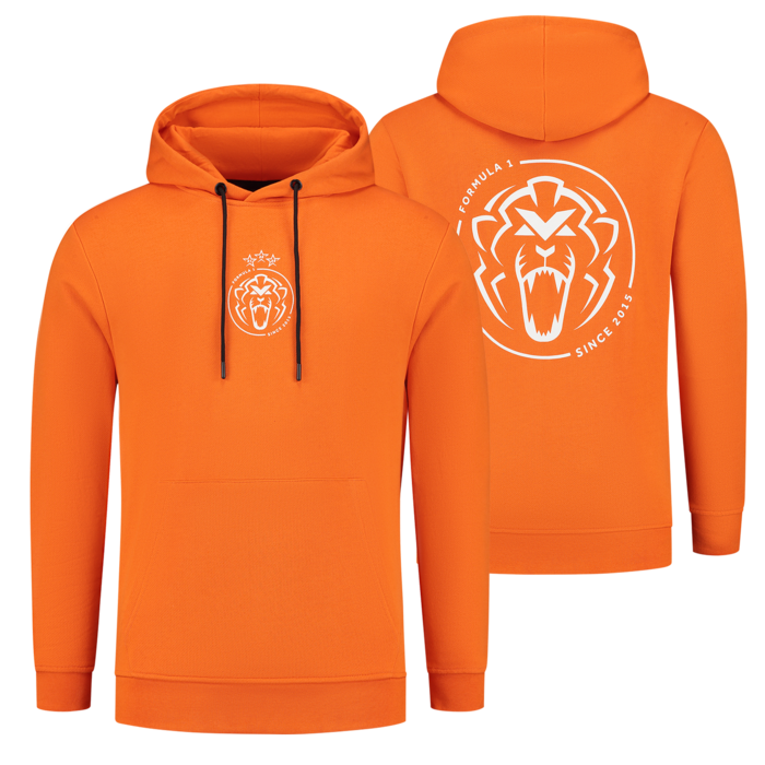 Orange Lion Hoodie - Orange image