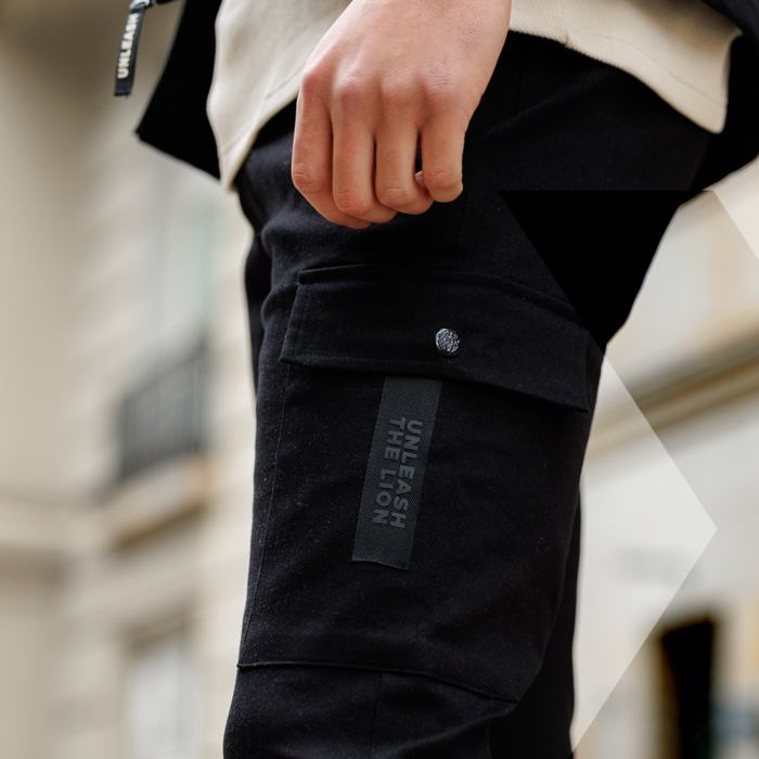 Cargo Pants - Black - Unleash The Lion image