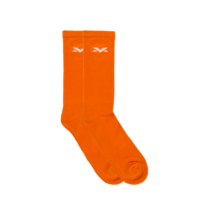 MV Socks 2-pack - Orange/White image