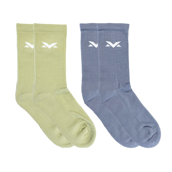 MV Socks 2-pack - Green/Blue image