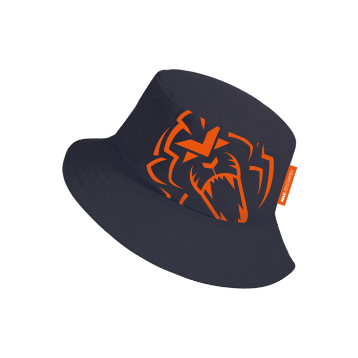 Orange Lion Reversible Bucket Hat image