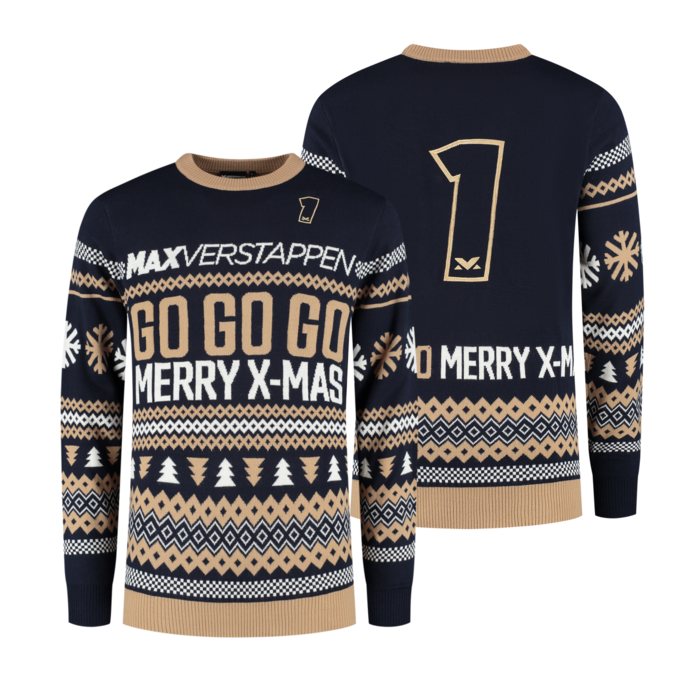 Christmas sweater 2024 - Max Verstappen image