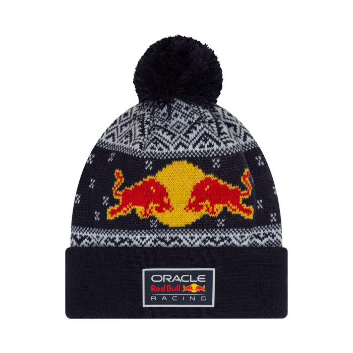 New Era Winter Bobble Beanie - Red Bull Racing image