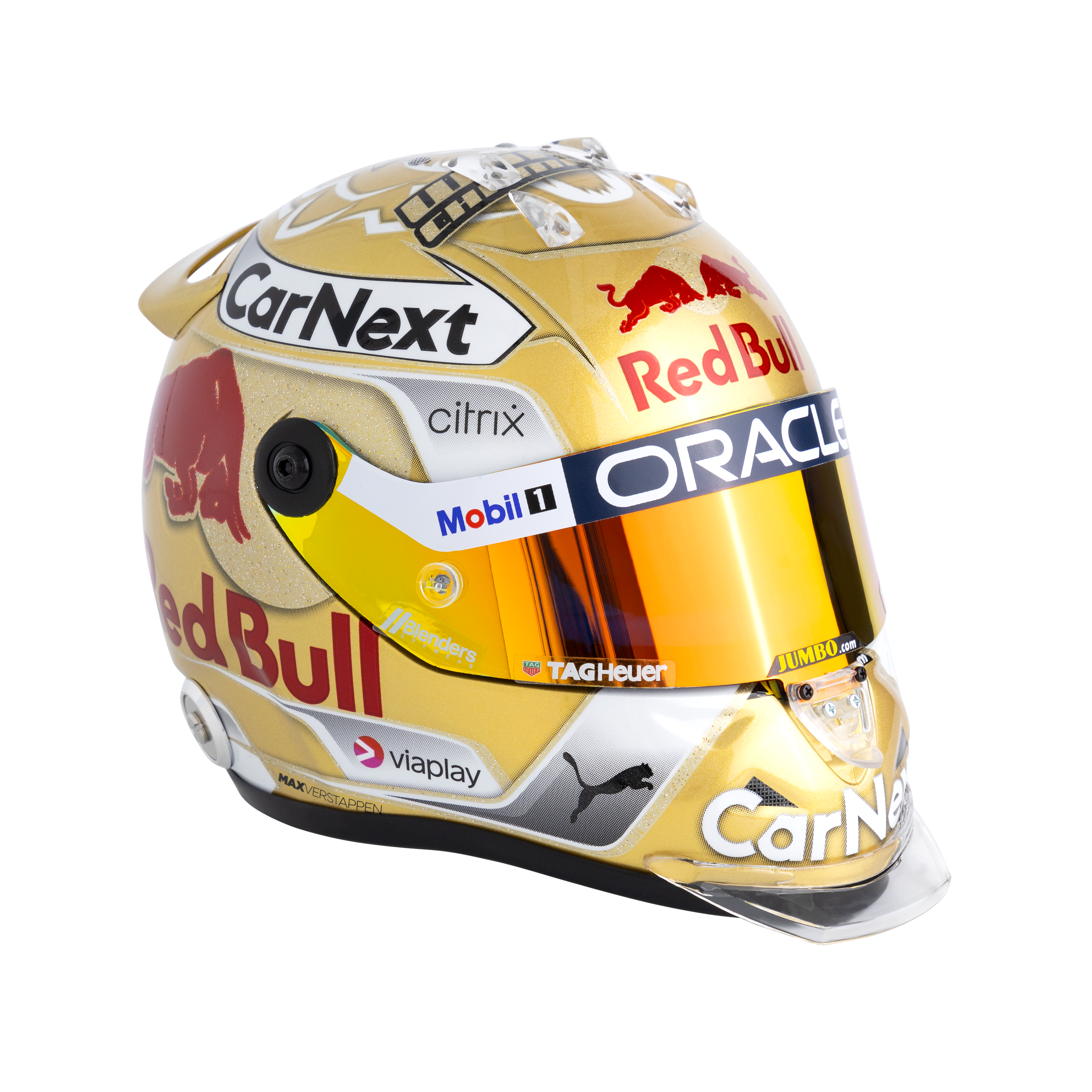 Max Verstappen: les casques iconiques du champion de F1
