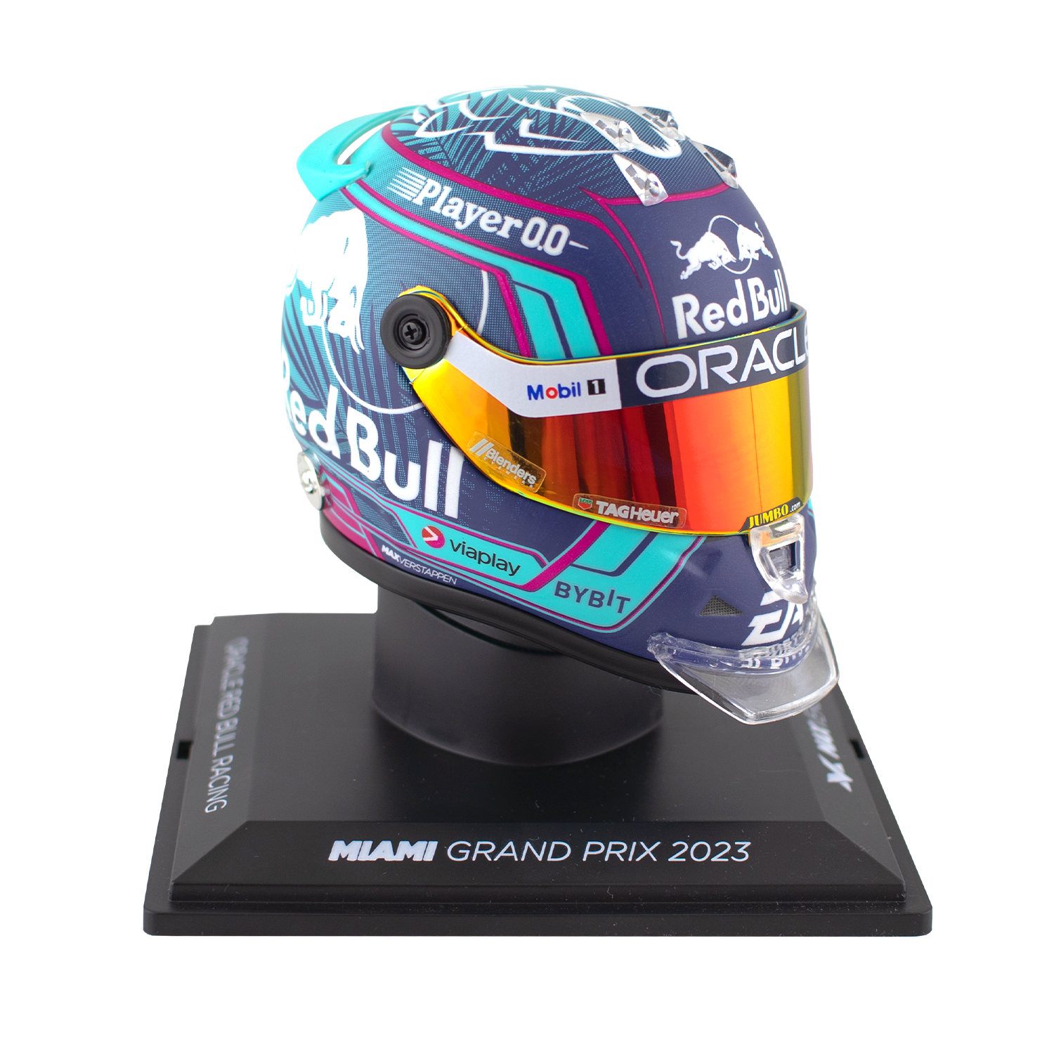 14 Helmet Miami 2023 Max Verstappen