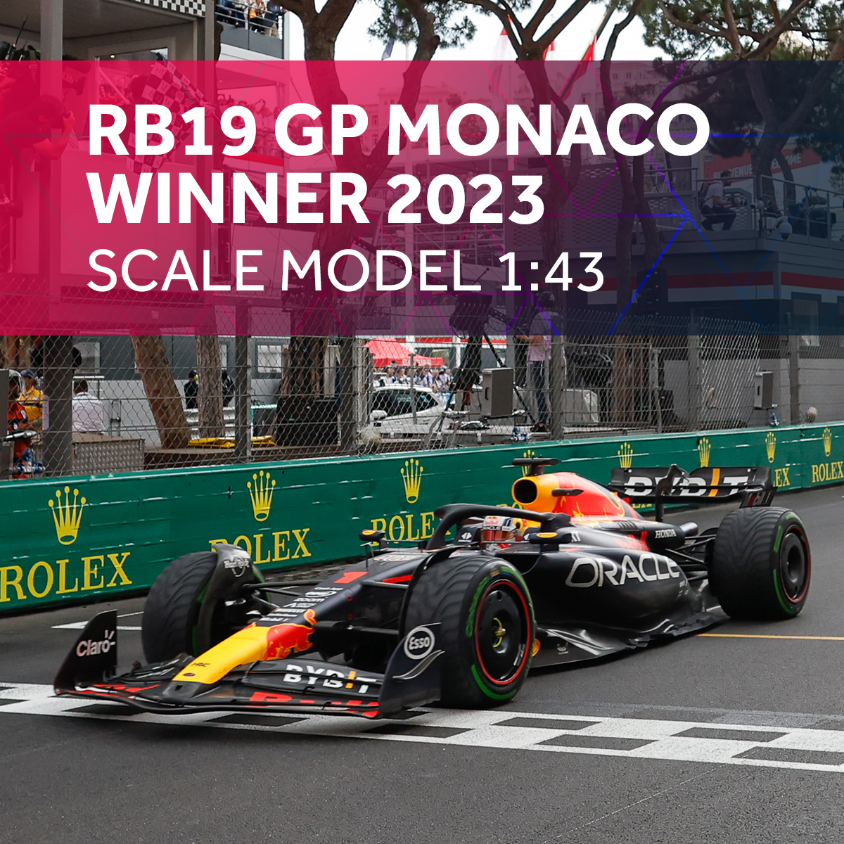 1:43 RB19 GP Monaco 2023 - Winner
