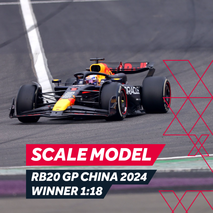 1:18 RB20 GP China 2024 - Winner image