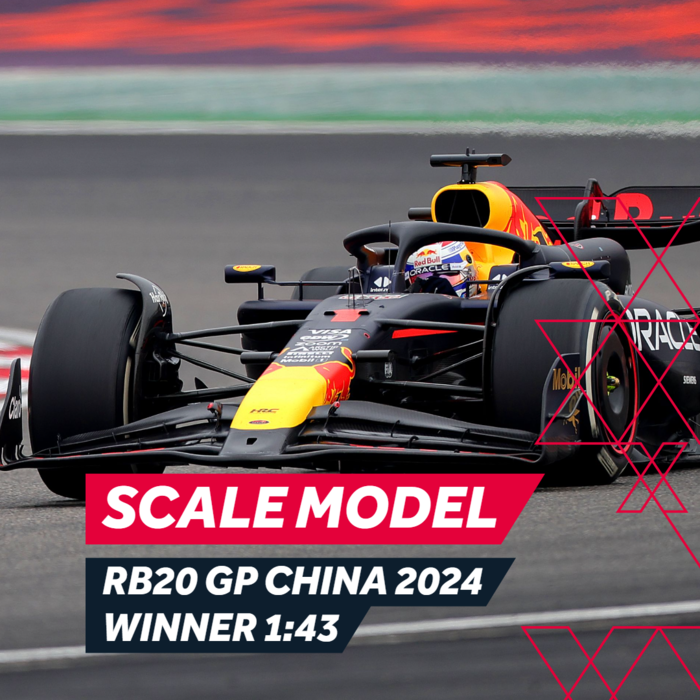 1:43 RB20 GP China 2024 - Winner image